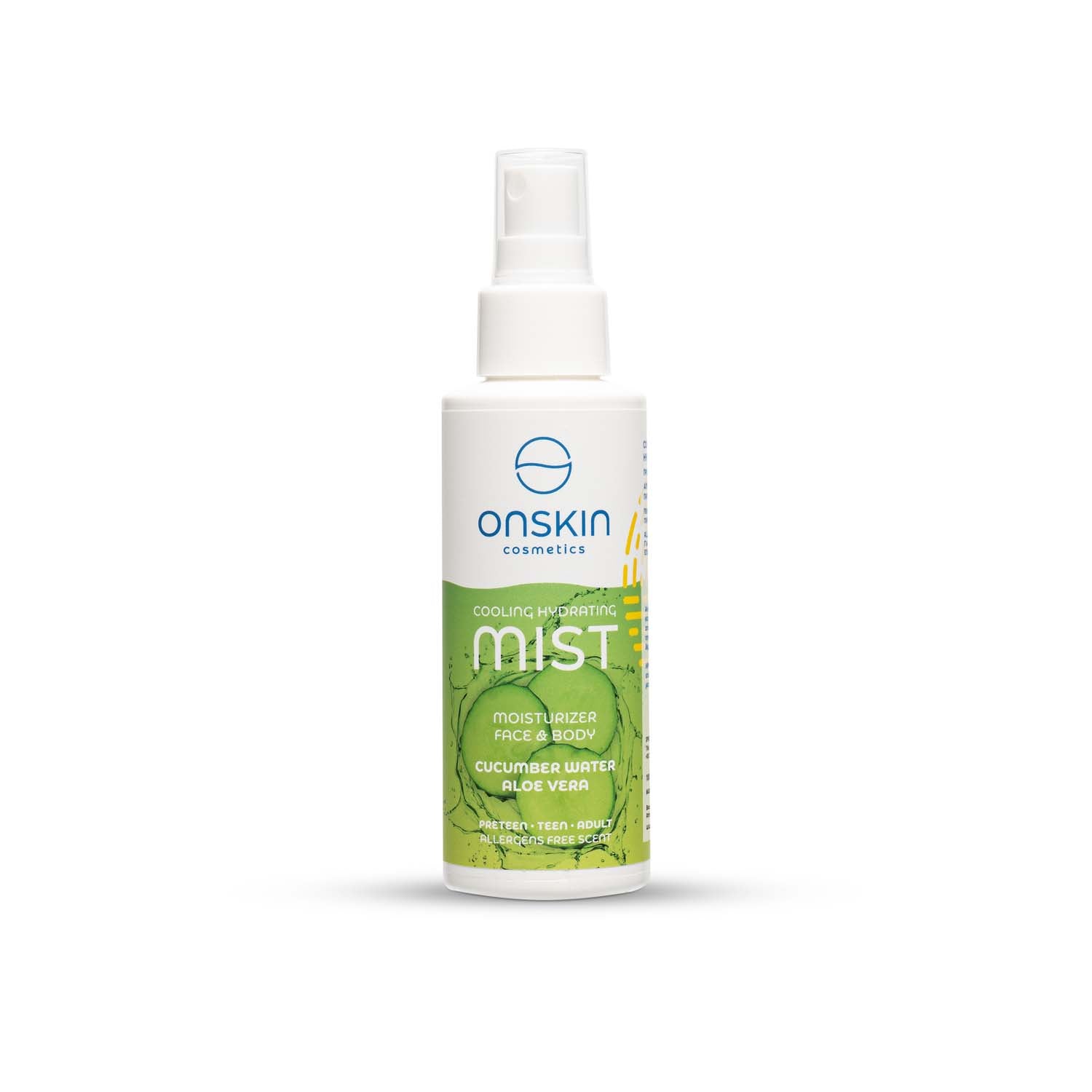 Onskin Cooling Hydrating Mist Face & Body