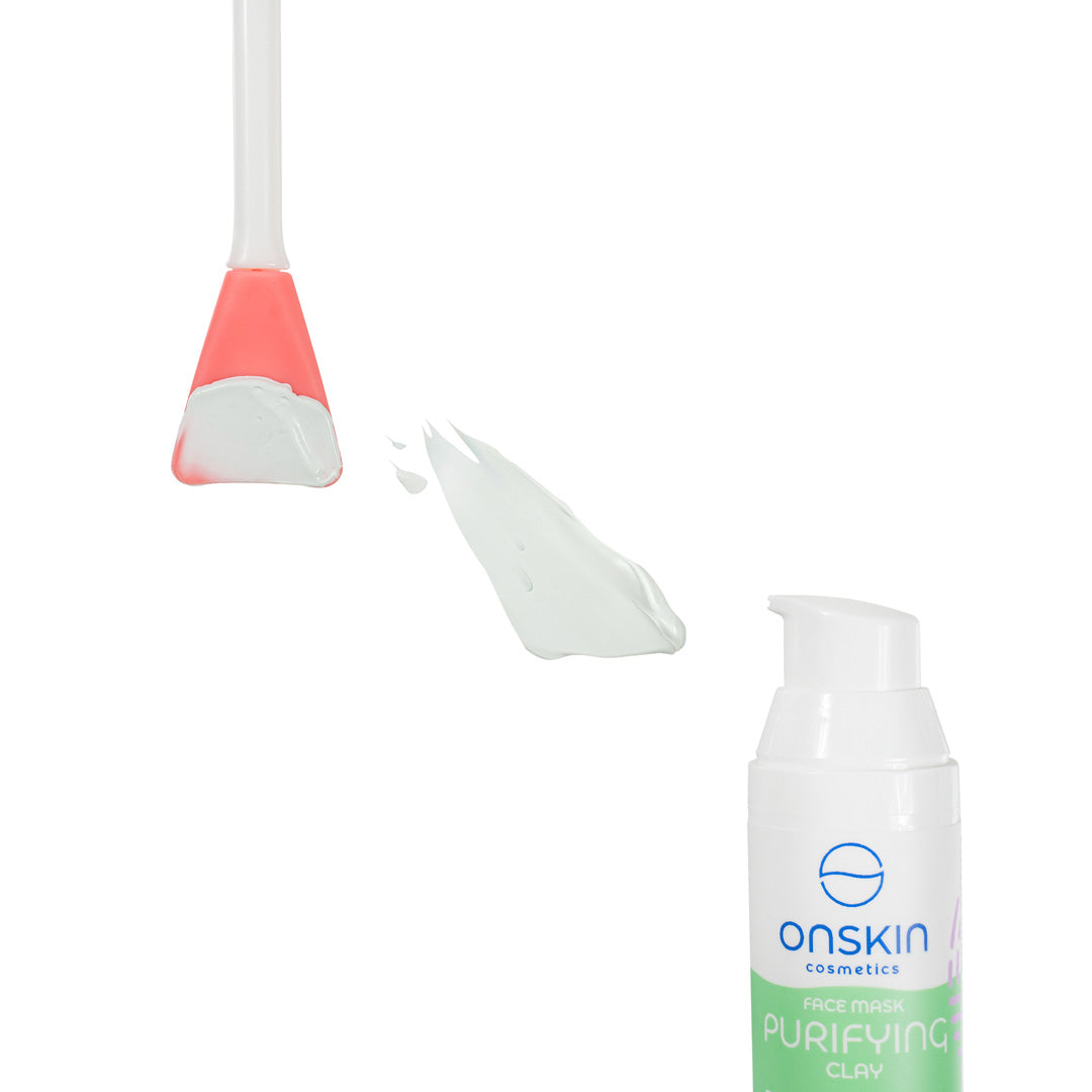 Onskin Face Spatula & Scrub Pink