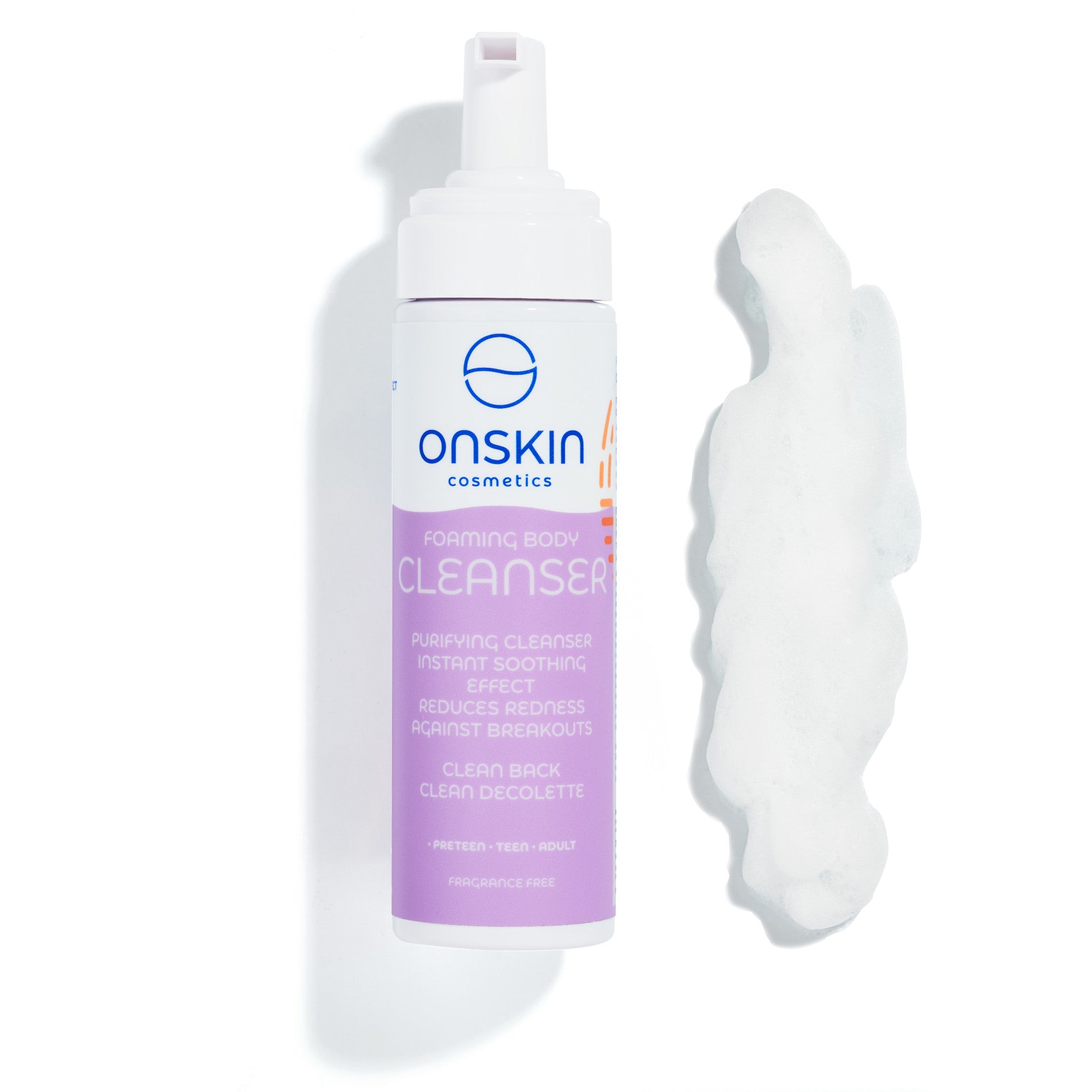 Onskin Foaming Body Cleanser 200ml