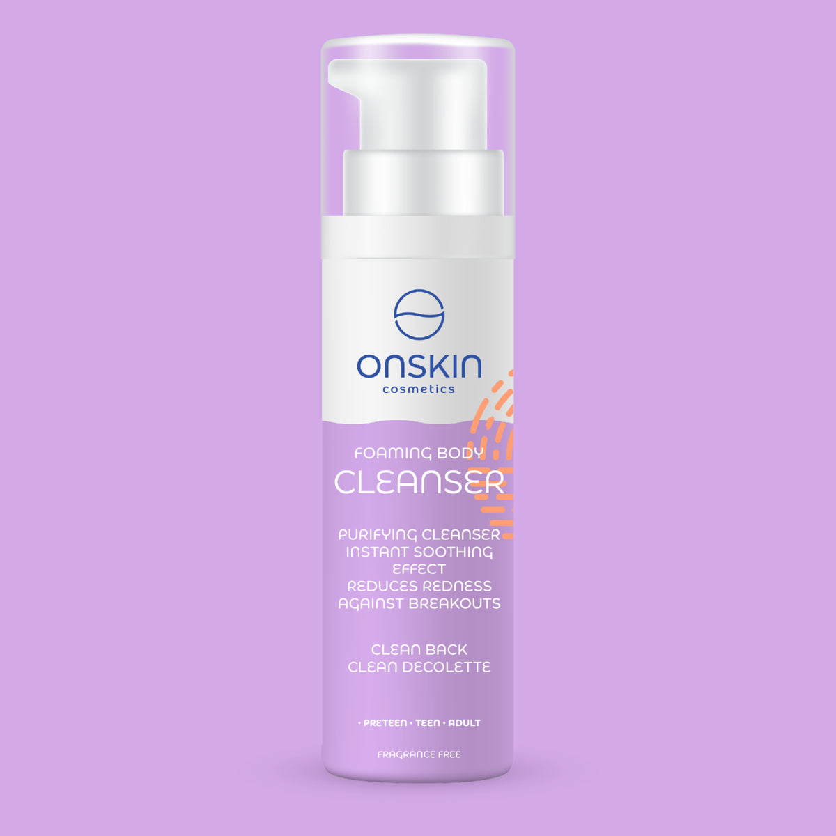 Onskin Foaming Body Cleanser 200ml